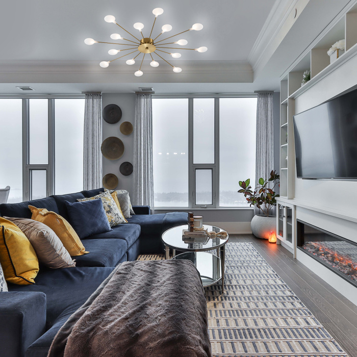 Потолочный светильник STARFALL ESCADA 2109/16 Copper