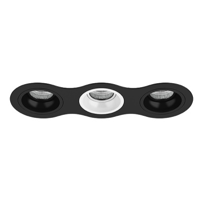 Комплект из светильников и рамки DOMINO Domino Lightstar D637070607