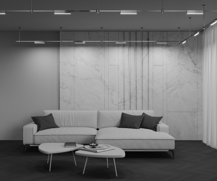 Трековый светильник Maytoni Basis TR151-1-12W3K-PT