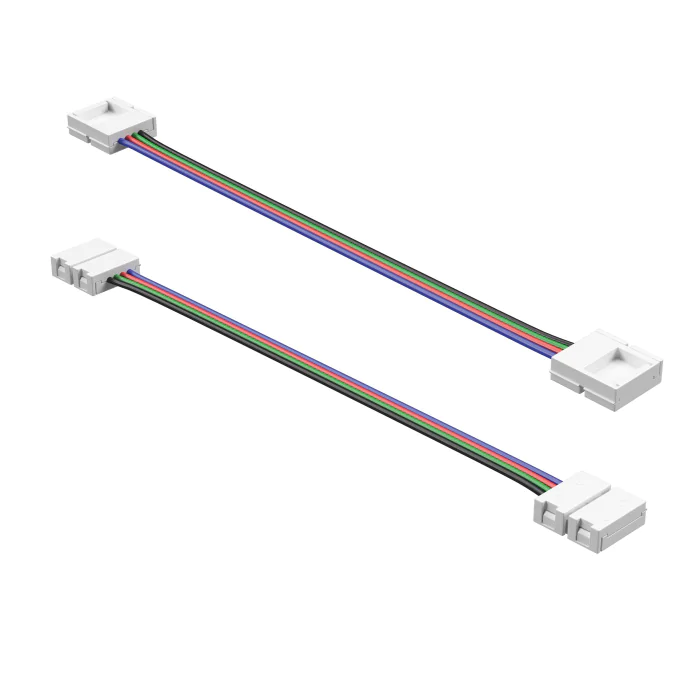 408111 Соединитель гибкий/ Кабель питания  для ленты 12V 5050LED цветной RGB
