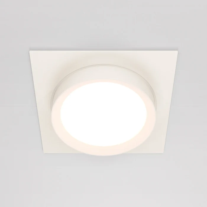 Встраиваемый светильник Maytoni Hoop DL086-GX53-SQ-W