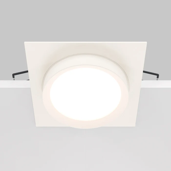 Встраиваемый светильник Maytoni Hoop DL086-GX53-SQ-W