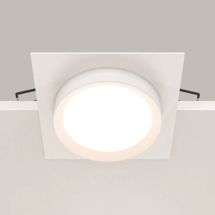 Встраиваемый светильник Maytoni Hoop DL086-GX53-SQ-W