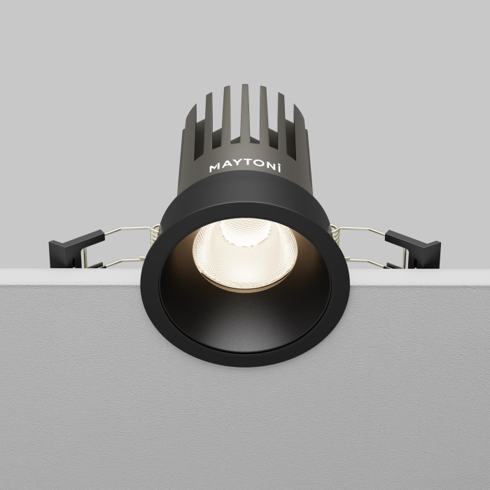 Встраиваемый светильник Maytoni Dip DL117-15W-4K-B