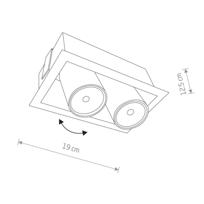 Встраиваемый светильник Nowodvorski Eye Mod 8938