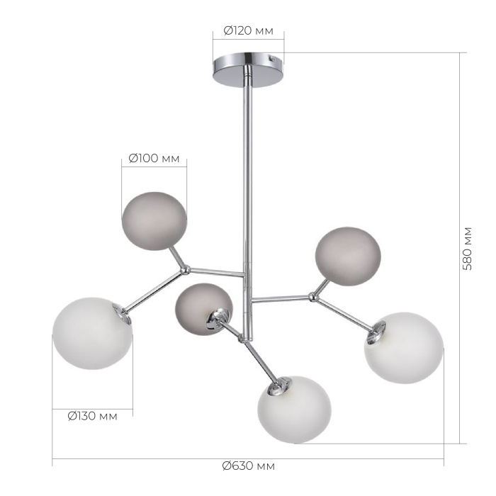 Подвесной светильник evoluce MALTE SLE1107-103-06
