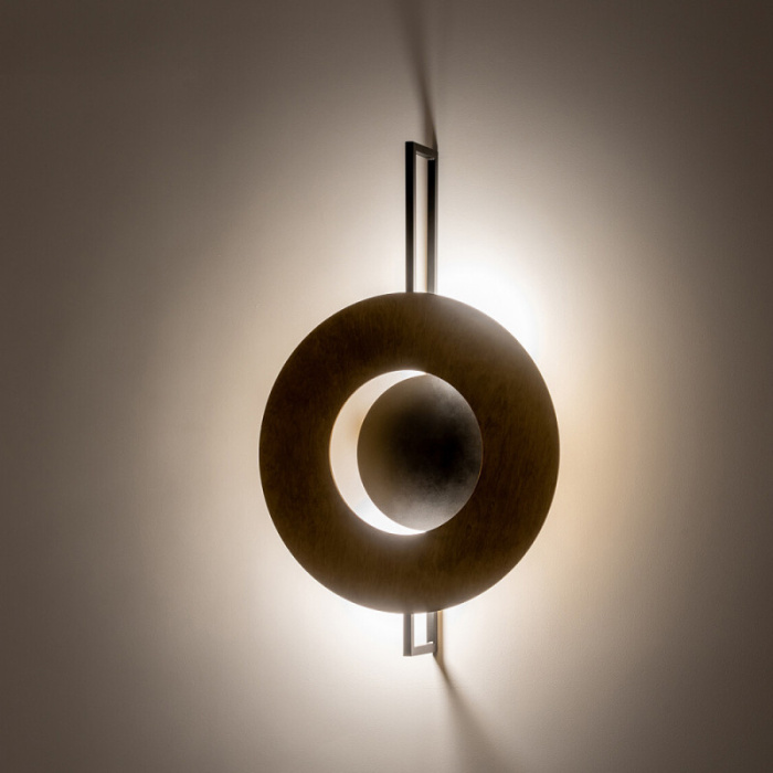 Настенный светильник Nowodvorski Sunset A Natural Wood/Black 10576