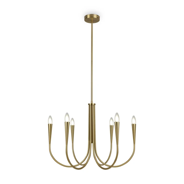 Люстра на штанге Freya Branches FR5253PL-06BS