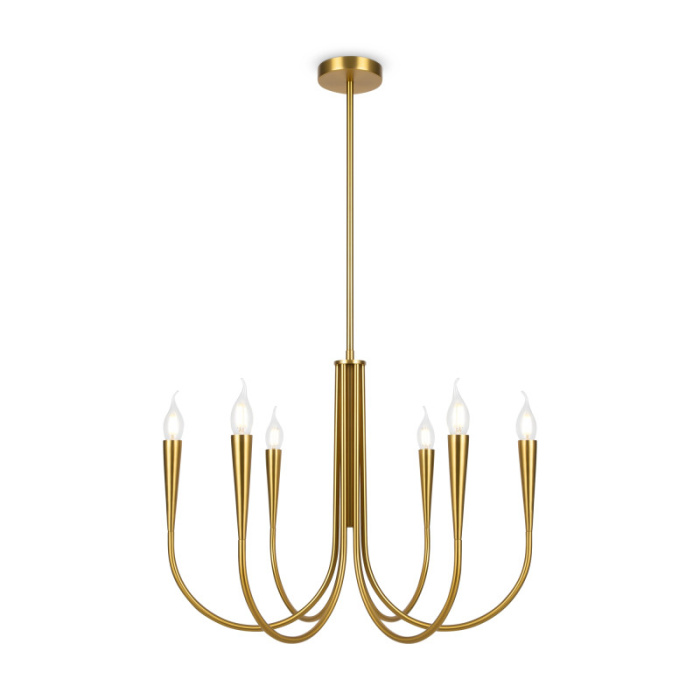 Люстра на штанге Freya Branches FR5253PL-06BS