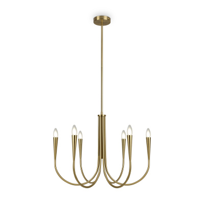 Люстра на штанге Freya Branches FR5253PL-06BS