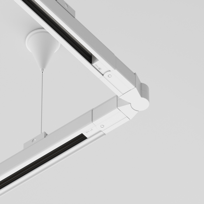 Коннектор поворотный шарнирный Trinity белый Maytoni TRA005CS-31W