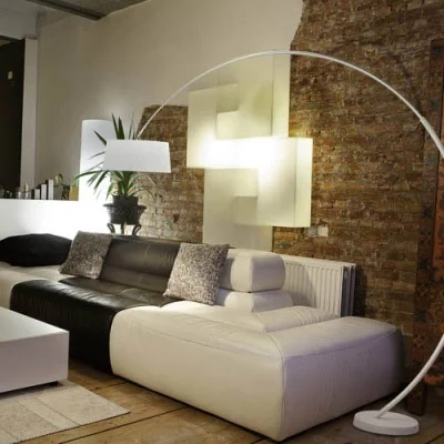 Торшер Leds C4 HOOP 25-0057-BW-M1