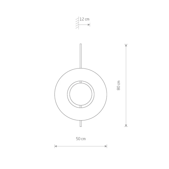 Настенный светильник Nowodvorski Sunset A Dark Wood/Black 7653
