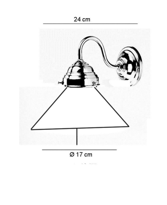 Бра Berliner Messinglampen A8-17opN