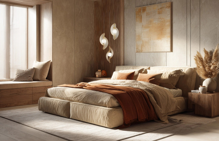 Подвесной светильник Delight Collection MD24030035 MD24030035-3A brass/amber