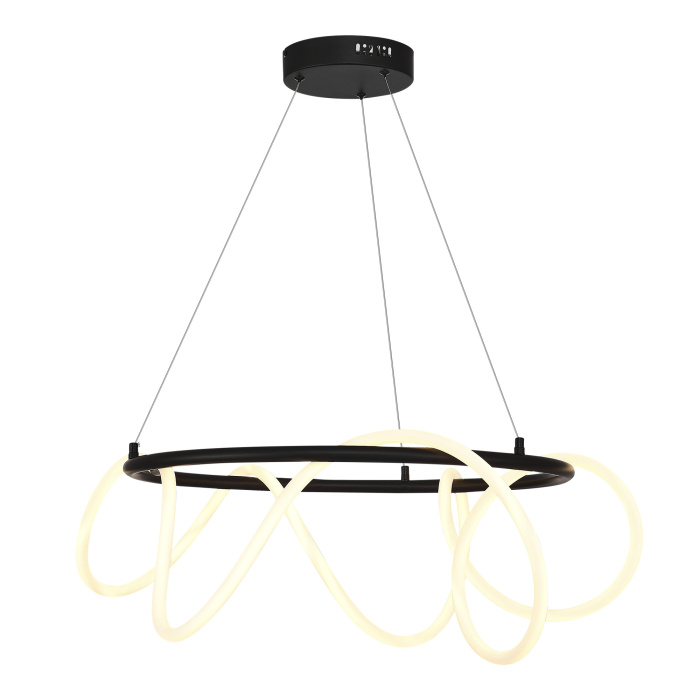 Светильник подвесной ST-Luce Черный/Белый LED 1*35W 3000K SL6102.403.55