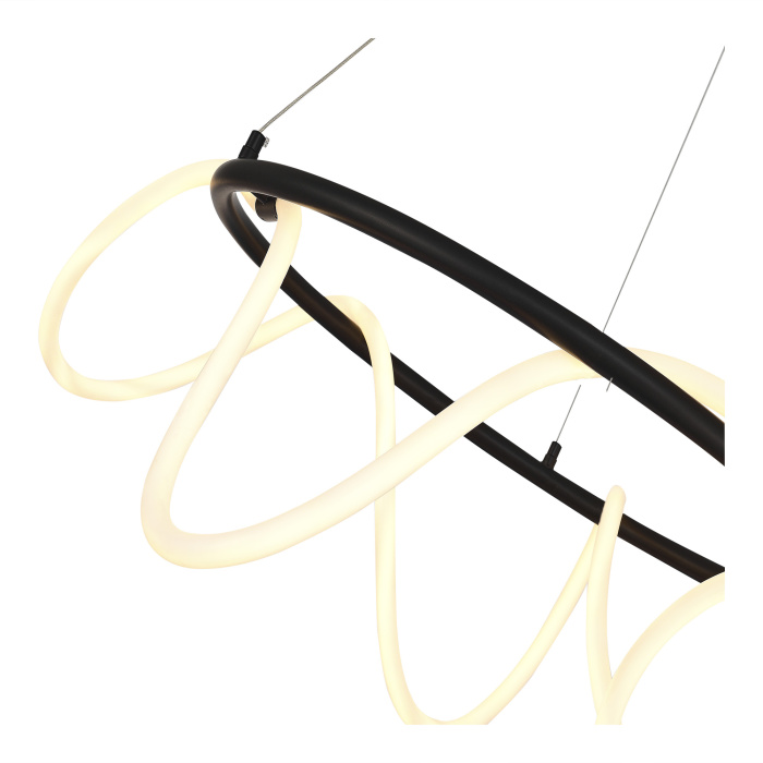 Светильник подвесной ST-Luce Черный/Белый LED 1*35W 3000K SL6102.403.55