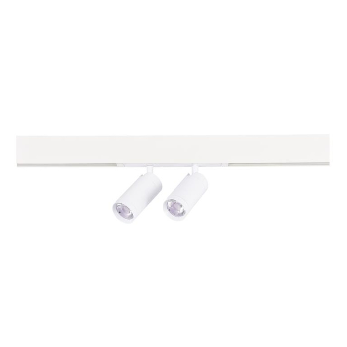 Светильник трековый Белый LED 2*10W 2700K-6000K 1 065Lm Ra>90 36° IP20 D50xH41 220V ST660.586.20