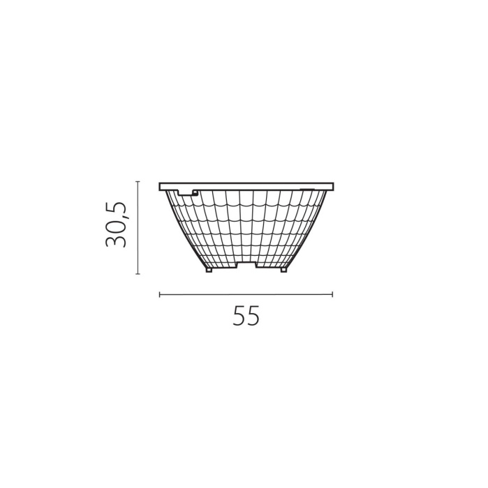 Сменная оптика 36G к 2151хх max 15W Lightstar Alta Base 215103