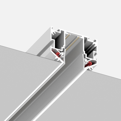 Шинопровод 220 под натяжной потолок ST-Luce Белый Длина 2 000мм ST040.529.00