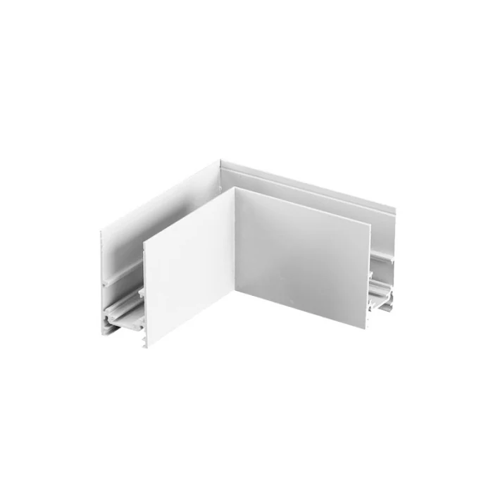 Соединитель угловой для накладного шинопровода iLedex VISION CORNER CONNECT 4822-021-95/95-WH