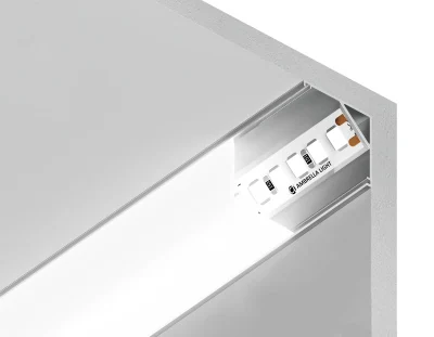 Алюминиевый профиль угловой квадратный 15.7*15.7 для светодиодной ленты до 9,78мм Ambrella light GP2150AL