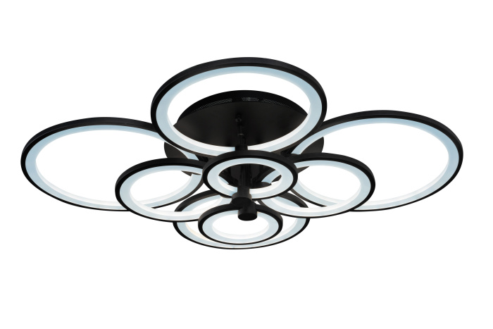 Потолочная люстра iLedex Ring A001/8 BK