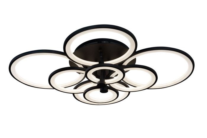 Потолочная люстра iLedex Ring A001/8 BK