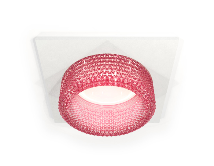 Комплект встраиваемого светильника с композитным хрусталем Ambrella light XC6520042