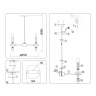 Люстра на штанге Ambrella Light High Light LH55358