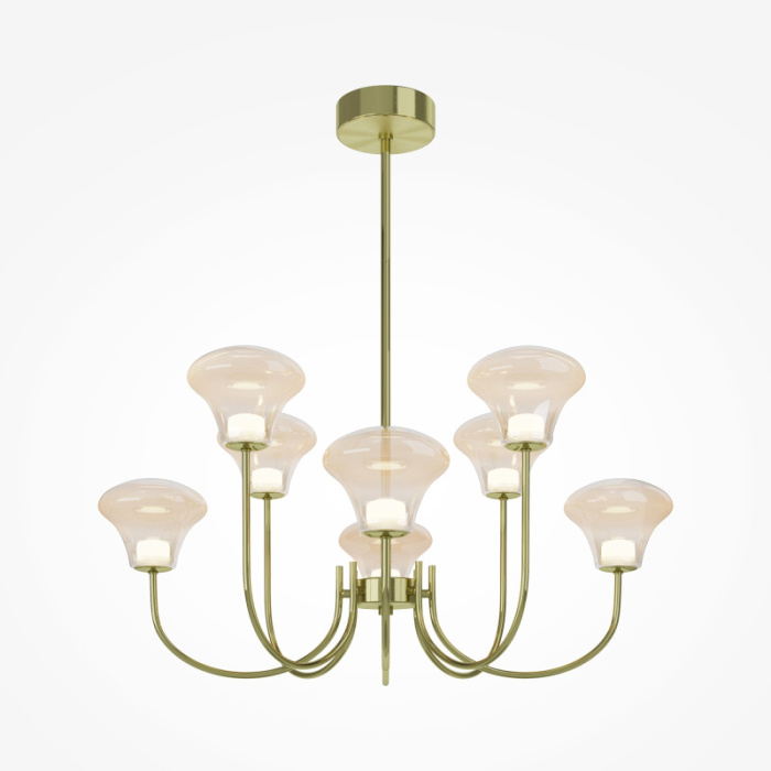 Люстра на штанге Maytoni MOD402PL-L30BS3K