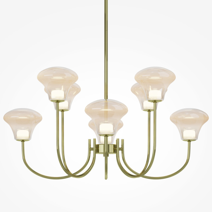 Люстра на штанге Maytoni MOD402PL-L30BS3K