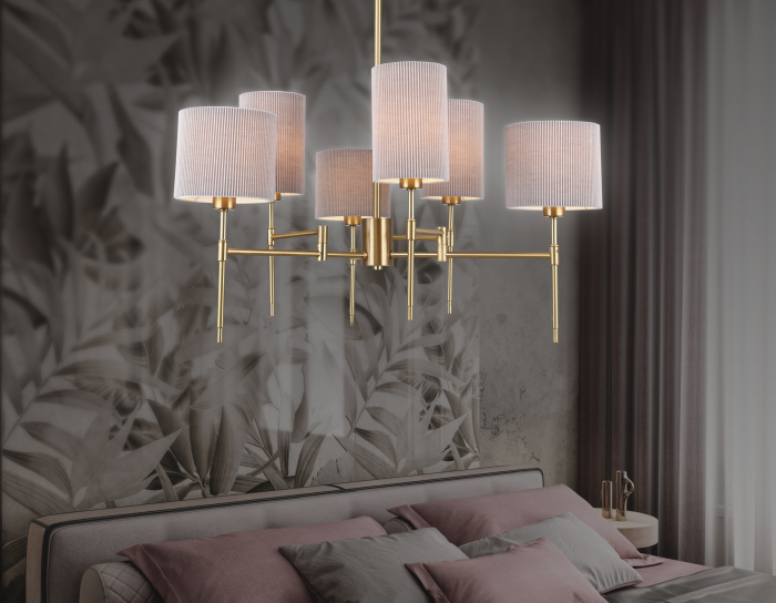 Люстра на штанге с абажурами AMBRELLA light LH72381