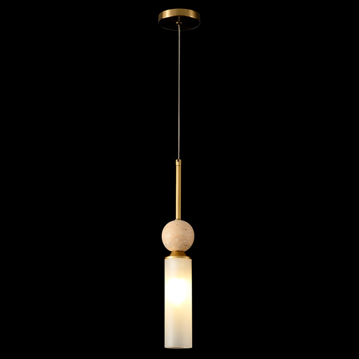 Светильник подвесной Crystal Lux SIMPLY SP1 BRASS