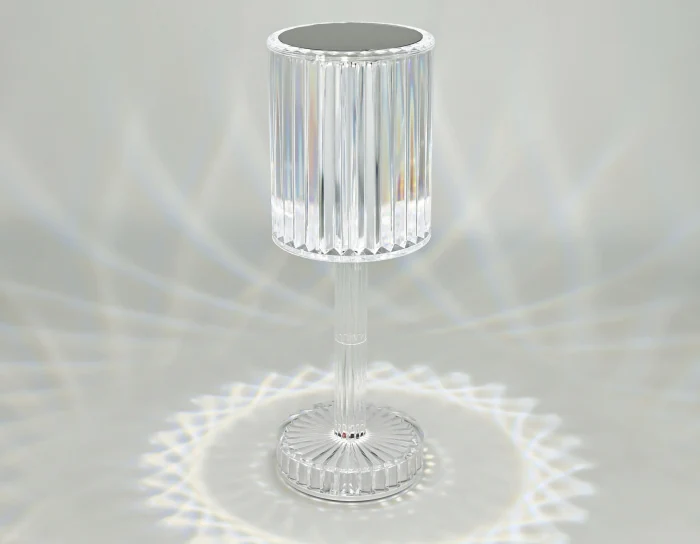 Настольная светодиодная лампа с сенсорным выключателем и встроенной аккумуляторной батареей Ambrella light DE8066