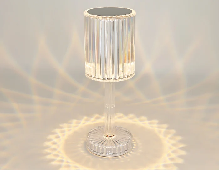 Настольная светодиодная лампа с сенсорным выключателем и встроенной аккумуляторной батареей Ambrella light DE8066