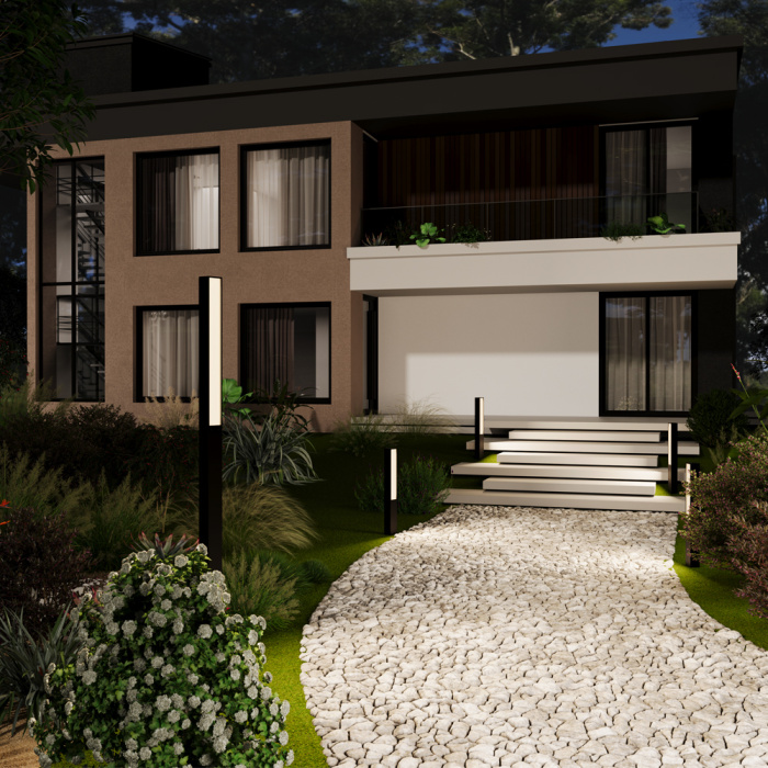 Садово-парковый светильник Maytoni Blitz O470FL-L40GF3K