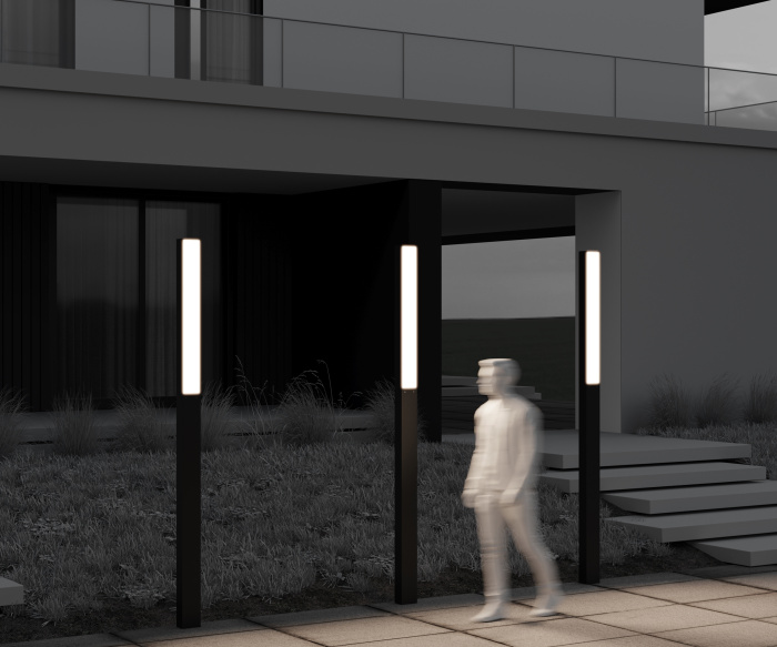 Садово-парковый светильник Maytoni Blitz O470FL-L40GF3K