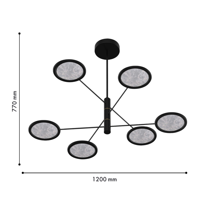 Люстра на штанге Favourite 4375-6P