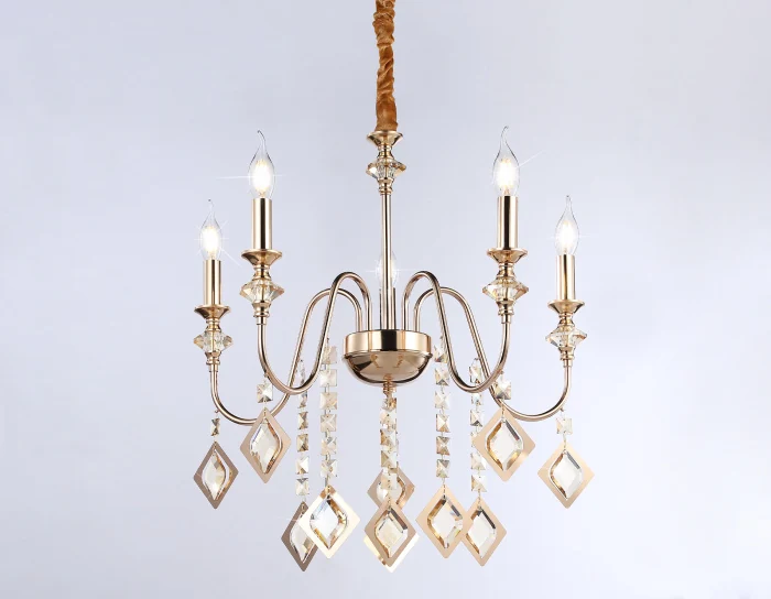 Подвесная люстра с хрусталем Ambrella light TR4955