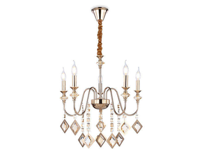 Подвесная люстра с хрусталем Ambrella light TR4955