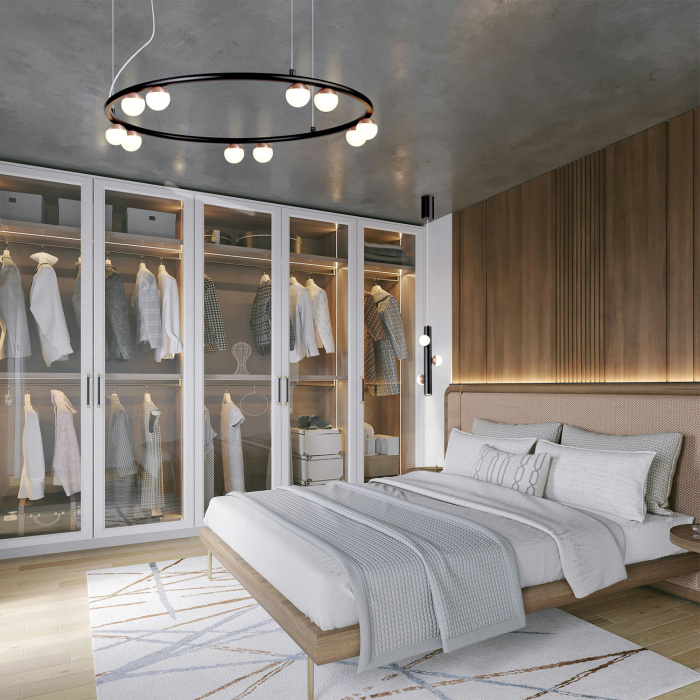 Подвесной светодиодный светильник Favourite Knopp 4320-10P