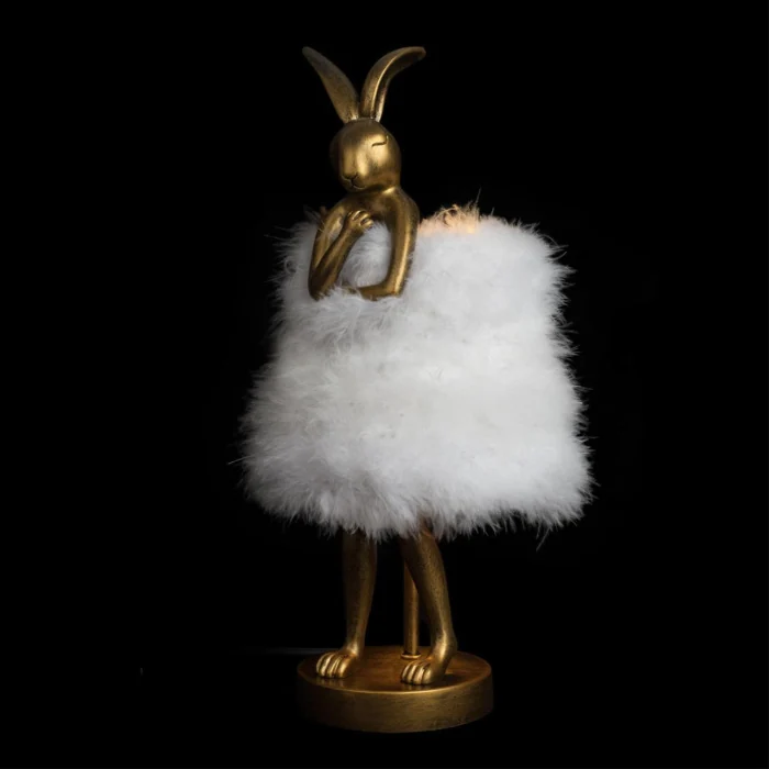 Настольная лампа Loft it Lapine 10315/A White fluff