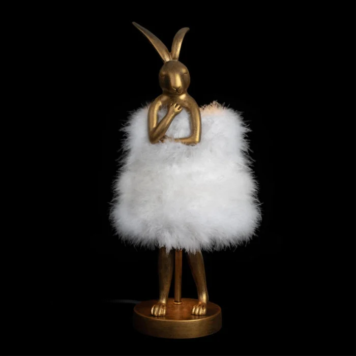 Настольная лампа Loft it Lapine 10315/A White fluff