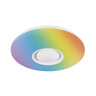 Музыкальный светодиодный светильник c подсветкой RGB Ambrella light FF201