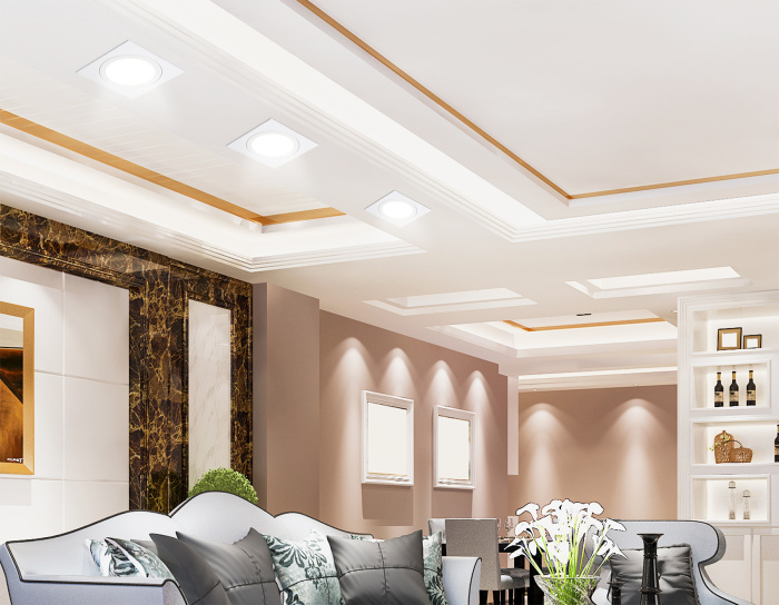 Встраиваемый точечный светильник GX53 TECHNO SPOT AMBRELLA LIGHT TN51824