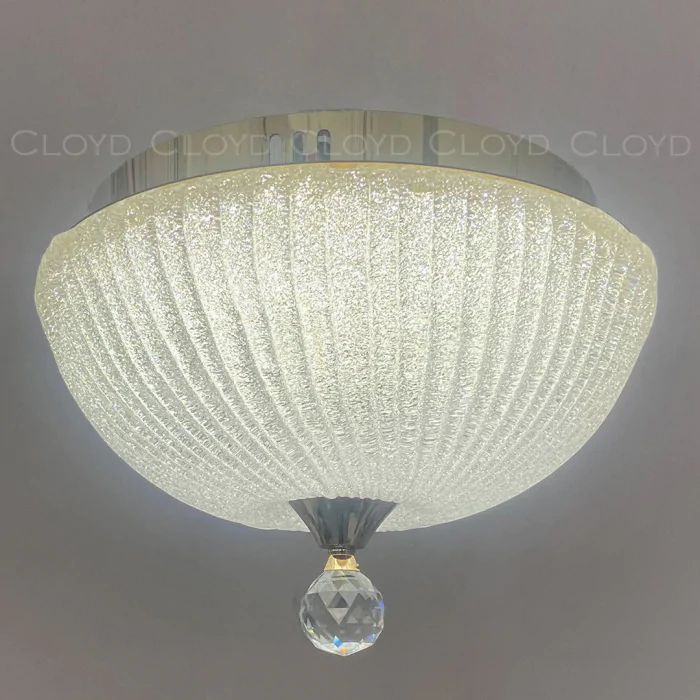 Потолочный светильник Cloyd THEATER FM1 / Ø30 см - золото (арт.11510)