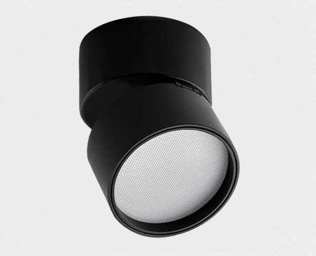 Светильник потолочный влагозащищенный ITALLINE IT02-006 black 3000K