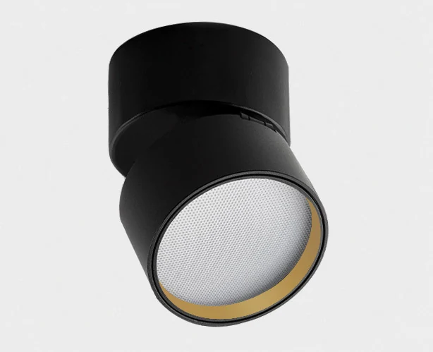 Светильник потолочный влагозащищенный ITALLINE IT02-006 black 3000K