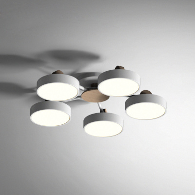 Потолочная люстра MOVE 5 Gray ImperiumLoft